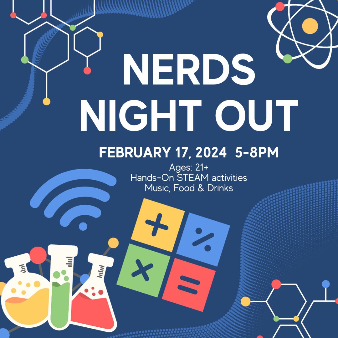 flyer for Nerd's Night Out