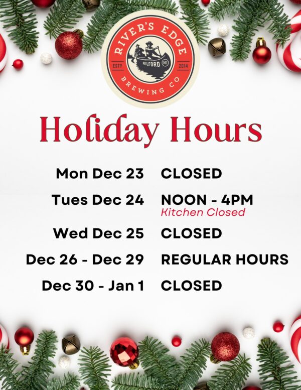 Holiday Hours