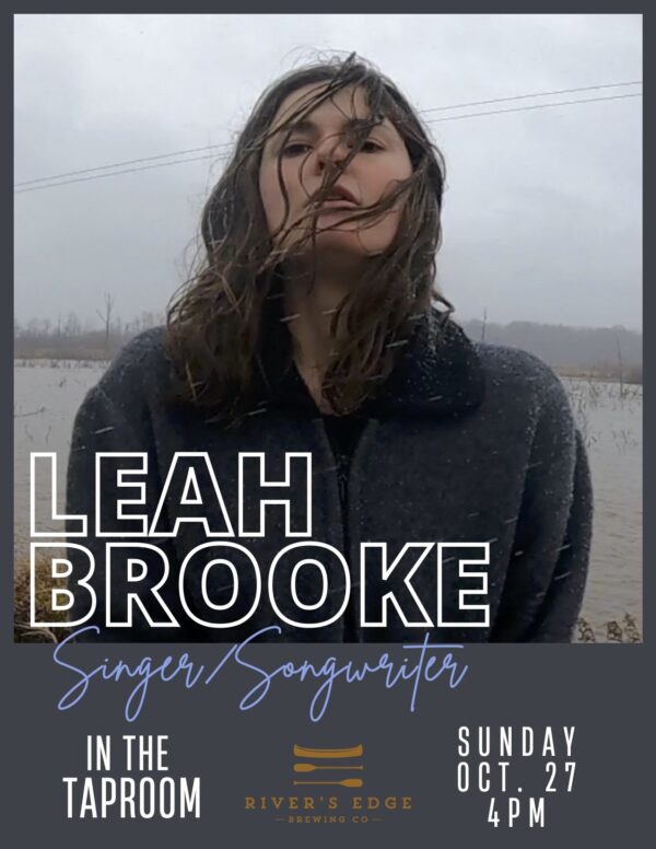 Leah Brooke live on October 27th, 4pm.