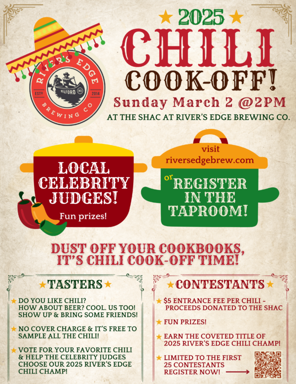 Chili Cookoff on March 2nd.