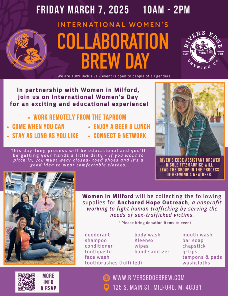 INternational Women's Brew Day on March 7