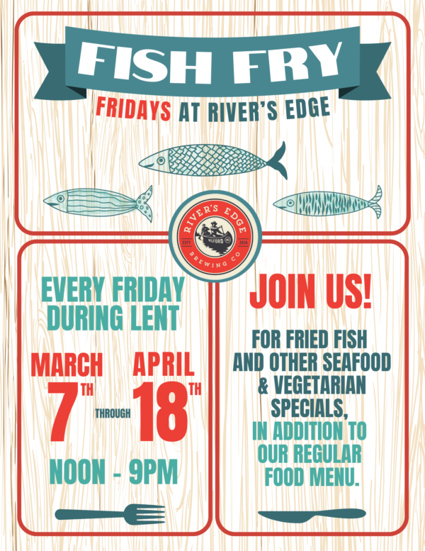 Fish Fry Fridays every Friday during Lent!