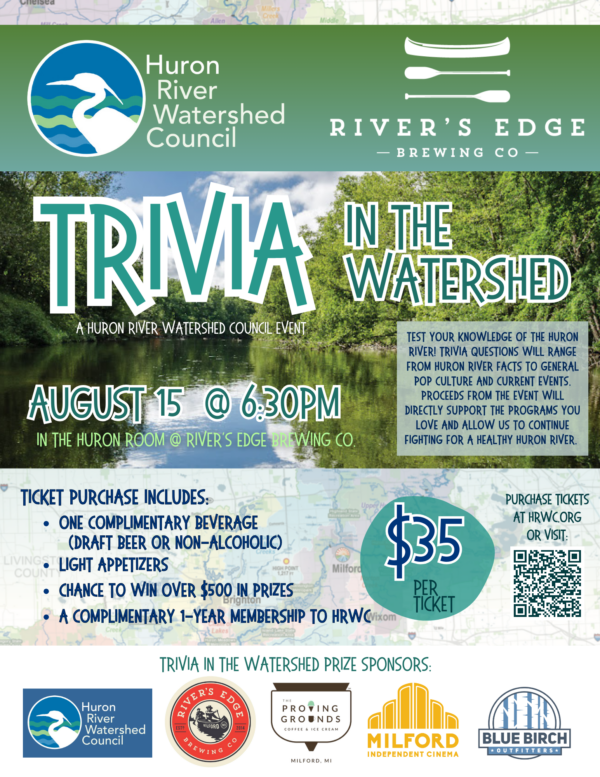 Trivia in the Watershed on August 19th