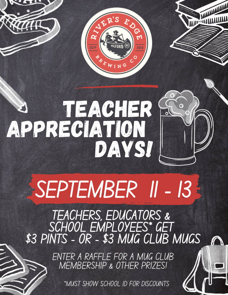 Teacher Appreciation Days Sept 11-13