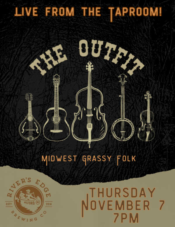 Live Music from The Outfit on November 7th.