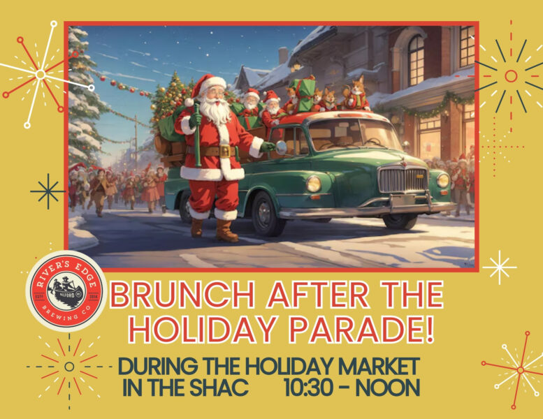 Brunch after the parade, Nov 30, 1030am-Noon