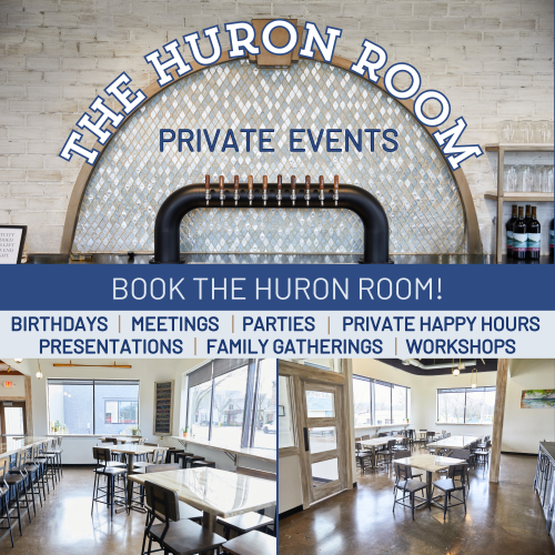 The Huron Room Event Space at River's Edge Brewing Co.