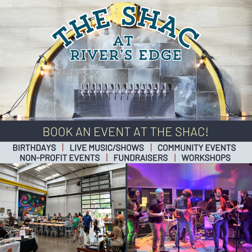 The SHAC Event Space at River's Edge Brewing Co.